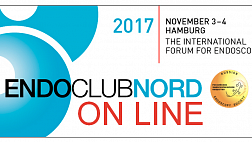 3 – 4 ноября 2017 года в Гамбурге состоится  ENDOCLUB NORD с прямой трансляцией